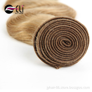 Wholesale Cheap Honey Blonde Brazilian Hair Weave, 100% Unprocessed Virgin Human Hair Blonde